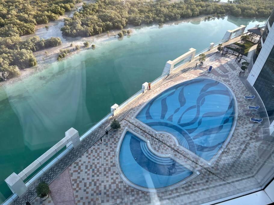 Cozy Upgraded Residential Flat With Sea, Mangrove, Pool View - 1203 Not Hotel Abu Dhabi Exterior foto